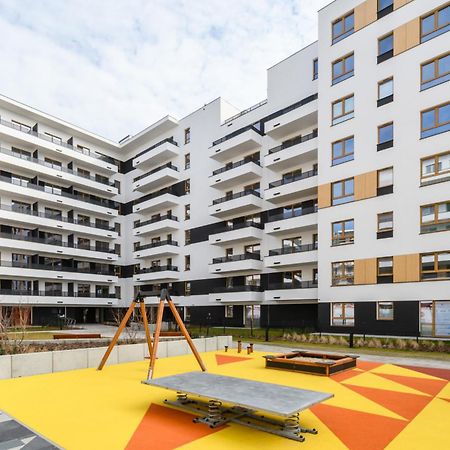 M&R Apartament Airport&Business Premium Komputerowa - Underground Garage - Free Wifi - Netflix - Self Check-In - 5 Min From Chopin Airport Varsovia Exterior foto